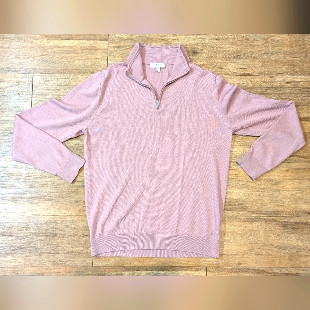 Reiss Men's 1/4 zip Sweater